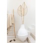 Plaid franges en mousseline de coton beige clair 130x180x1 cm Plaid franges en mousseline de coton beige clair 130x180x1 cm
