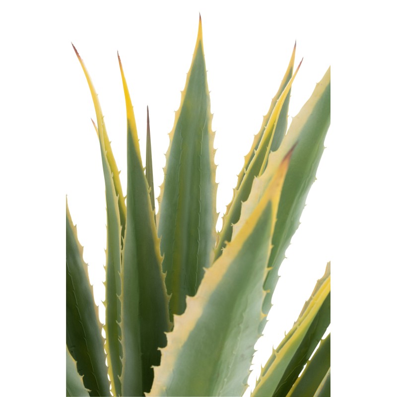 Agave artificial em vaso de poliéster verde 100x100x135 cm Agave artificial em vaso de poliéster verde 100x100x135 cm