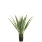Agave artificial em vaso de poliéster verde 100x100x135 cm Agave artificial em vaso de poliéster verde 100x100x135 cm