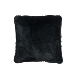 Almohadón bonito poliéster negro 45x45 cm