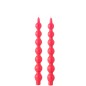 Boite de 2 bougies calebasse 5h en paraffine rose 7.5x3.5x30 cm Boite de 2 bougies calebasse 5h en paraffine rose 7.5x3.5x30 cm