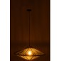 Candeeiro suspenso em metal verde 77,5 x 77,5 x 36 cm