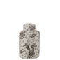Pot décoratif en porcelaine multicouleur 20x20x30.5 cm