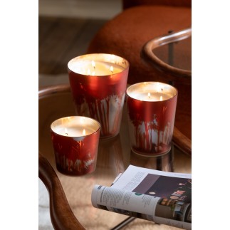 Vela perfumada com aroma a madeira de uva em parafina 50H
