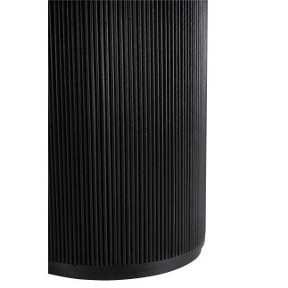Tavolo in legno nero 120x120x76 cm