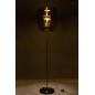 Lâmina LED em vidro castanho 35x35x168 cm Lâmina LED em vidro castanho 35x35x168 cm