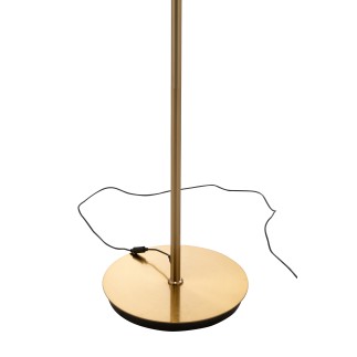 Lâmina LED em vidro castanho 35x35x168 cm