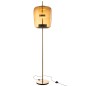 Lâmina LED em vidro castanho 35x35x168 cm Lâmina LED em vidro castanho 35x35x168 cm