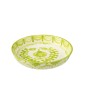 Piatto in ceramica verde 25x25x6 cm Piatto in ceramica verde 25x25x6 cm