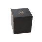 Candela profumata 140h in vetro dorato 21x21x22 cm Candela profumata 140h in vetro dorato 21x21x22 cm
