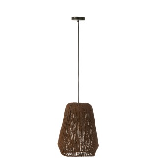 Lámpara de techo de metal negro 30*30*38 cm