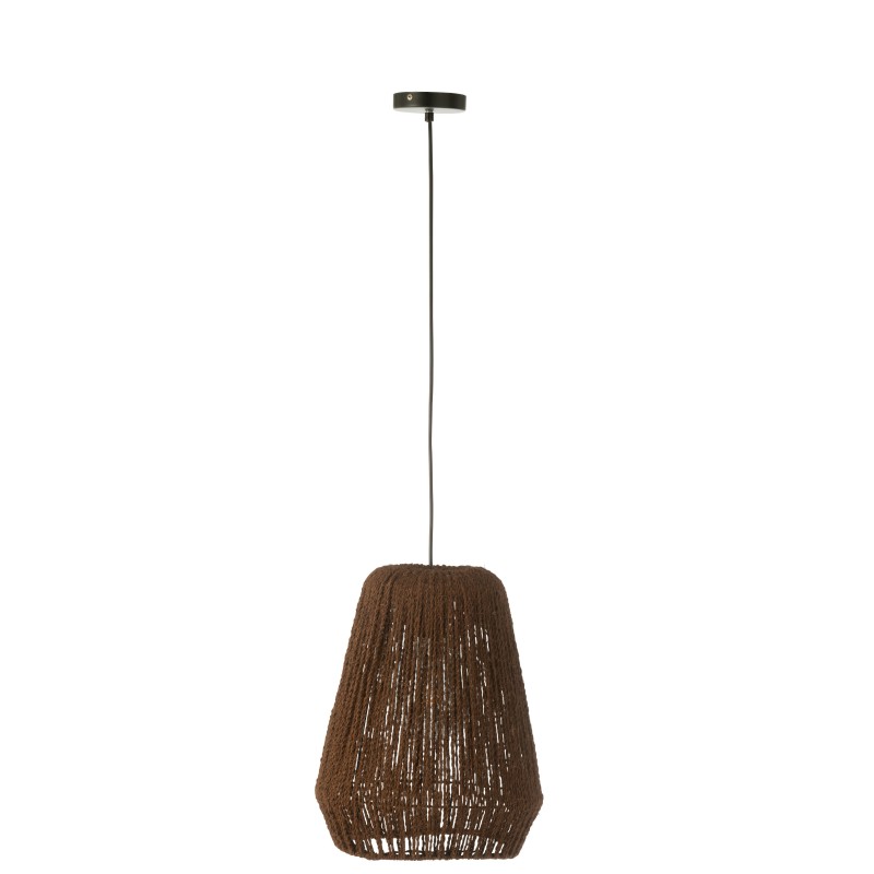 Lámpara de techo de metal negro 30*30*38 cm