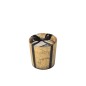 Vela perfumada 80h en vidrio dorado 15,5x15,5x15,5 cm Vela perfumada 80h en vidrio dorado 15,5x15,5x15,5 cm