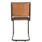 Sedia moderna in pelle e metallo marrone 52x45x88 cm
Sedia moderna in pelle e metallo marrone 52x45x88 cm