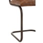 Sedia moderna in pelle e metallo marrone 52x45x88 cm
Sedia moderna in pelle e metallo marrone 52x45x88 cm