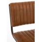 Sedia moderna in pelle e metallo marrone 52x45x88 cm
Sedia moderna in pelle e metallo marrone 52x45x88 cm