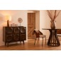 Chaise en bois marron 53.5x54.2x74.6 cm