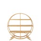 Scaffale in legno naturale 150x40x150 cm
Scaffale in legno naturale 150x40x150 cm