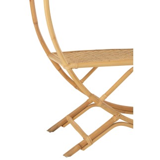 Scaffale in legno naturale 150x40x150 cm