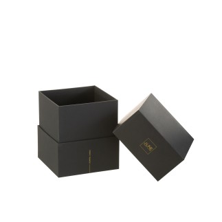 Candela profumata 50H in portacandele in vetro verde 12.5x12.5x15.5 cm