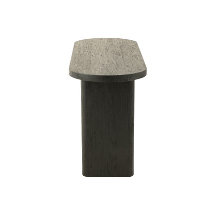 Tavolo in legno nero 150x50x75 cm