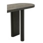 Table en bois noir 150x50x75 cm Table en bois noir 150x50x75 cm