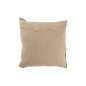 Coussin carré en polyester marron 45x45x12 cm Coussin carré en polyester marron 45x45x12 cm
