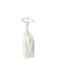 Statuetta donna seduta in poliresina bianca 12,5x12x38 cm Statuetta donna seduta in poliresina bianca 12,5x12x38 cm