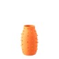 Vase en céramique orange 22x22x33.5 cm Vase en céramique orange 22x22x33.5 cm