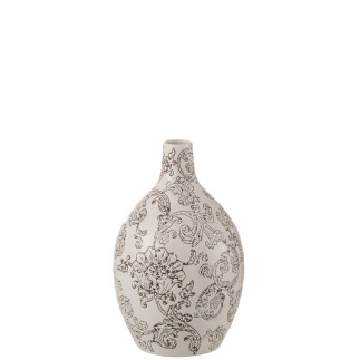 Jarrón de porcelana multicolor 20*20*33 cm