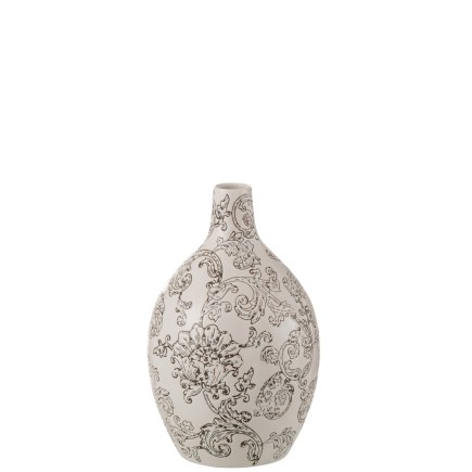 Jarrón de porcelana multicolor 20*20*33 cm