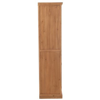 Mobile da ingresso in legno beige 96,5 x 46 x 178 cm