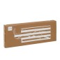 Planche à découper rectangle en marbre marron 45x17x2 cm Planche à découper rectangle en marbre marron 45x17x2 cm