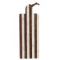 Planche à découper rectangle en marbre marron 45x17x2 cm Planche à découper rectangle en marbre marron 45x17x2 cm