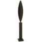 Objet déco en bois noir 15x15x115 cm Objet déco en bois noir 15x15x115 cm