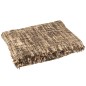 Plaid en polyester marron 180x130cm Plaid en polyester marron 180x130cm