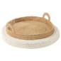 Plateau flottant en polystyrène blanc 75x75x25 cm Plateau flottant en polystyrène blanc 75x75x25 cm