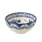 Saladeira em cerâmica azul escura 28x28x14 cm Saladeira em cerâmica azul escura 28x28x14 cm