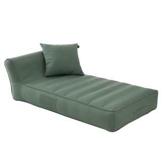 Matelas en polypropylène vert 160x82x50 cm