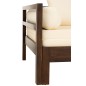 Canapé lit exterieur manguier en bois marron 163x98x80 cm Canapé lit exterieur manguier en bois marron 163x98x80 cm