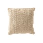 Coussin carré maille en textile naturel 42x44x10 cm Coussin carré maille en textile naturel 42x44x10 cm
