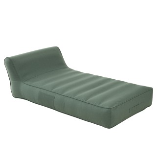 Matelas en polypropylène vert 160x82x50 cm