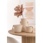 Tavolo in legno naturale 120x120x76 cm