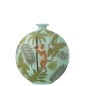Vaso macaco em porcelana multicolorida 40x17x43 cm Vaso macaco em porcelana multicolorida 40x17x43 cm