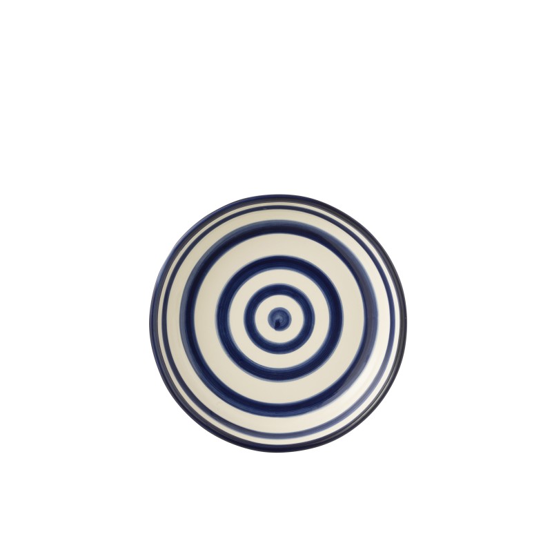Plat en céramique bleu marine 25x25x6 cm Plat en céramique bleu marine 25x25x6 cm