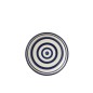 Plat en céramique bleu marine 25x25x6 cm Plat en céramique bleu marine 25x25x6 cm