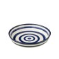 Plat en céramique bleu marine 25x25x6 cm Plat en céramique bleu marine 25x25x6 cm
