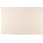Plaid à bords effilochés en polyester blanc 180x130cm Plaid à bords effilochés en polyester blanc 180x130cm