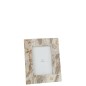 Cornice per foto 13x18 cm in marmo bianco 21x2x26 cm