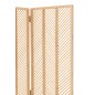 Biombo de madera natural 150*3.5*174 cm